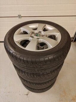 205/55 R16 letné pneu + alu disky