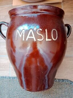 Hlinená glazovaná nádoba