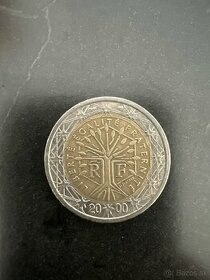 2 eurová minca