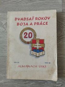 PREDÁM Almanach ÚSKŠ 1940