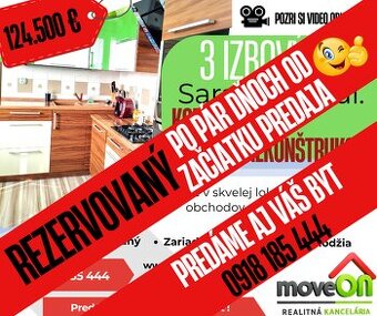 REZERVOVANÝ 3i exkluzívne na predaj