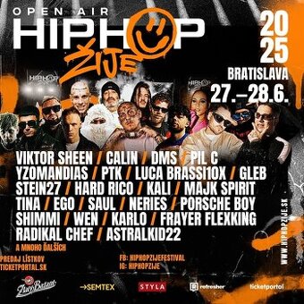 Hip Hop žije zlaté piesky 2x