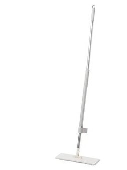 IKEA-PEPPRIG Plochý mop, sušenie stlačením, sivá, 12x37 cm