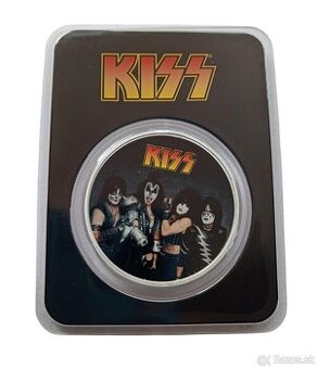 Stříbrná mince 1 OZ 50. Výročí KISS 2023