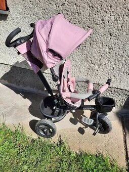 Detská trojkolka Kinderkraft ružová