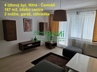 Luxusný 4-izbový byt s garážou a záhradou v tichej lokalite