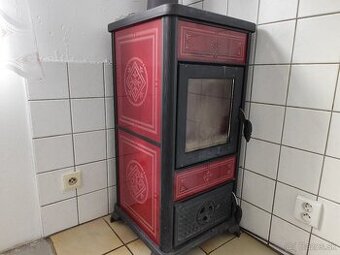 Predám kachle + 150 priemer rura + koleno