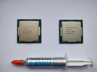 i3 - 8100T a i5 - 8400T + termo pasta.