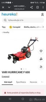 Predam profi mulcovac F 600 Honda- Znizena cena