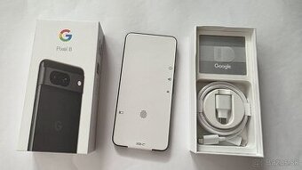 Google Pixel 8 256GB Obsidian nový , v záruke.