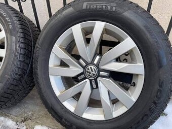 Orig.VW Alu Disky 5x112 6,5xR16 ET41 215 60 16 zimné