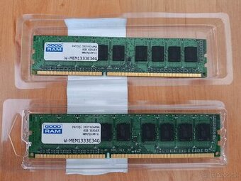 8GB,2x4,GOODRAM,DDR3,1333MHz,DIMM