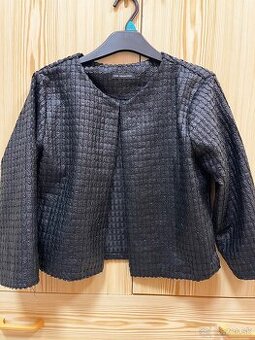 Dámske krátke sako čierne - 1