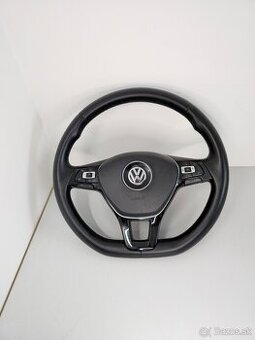 Skosený kožený volant volkswagen paasat b8 vw t6 golf 7