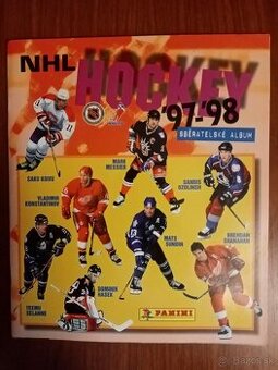 Panini Zberateľský album NHL Hockey 97-98 (stickers)