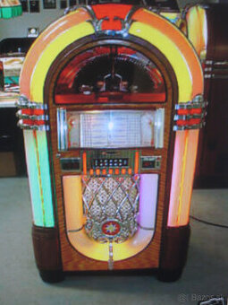 Wurlitzer 1015 Jukebox Bubbler Starožitný prístroj