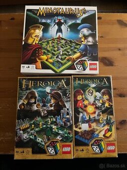 LEGO spoločenské hry – Minotaurus + Heroica (2x)