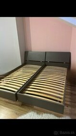 Jednolôžková posteľ 90x200cm