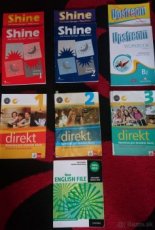 Predám učebnice anglického a nemeckého jazyka