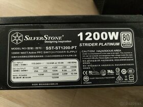 1200 W zdroj Silverstone Strider platinum - 1