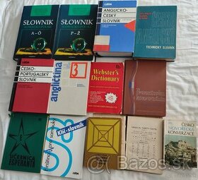 Slovníky a jazykové učebnice - 1