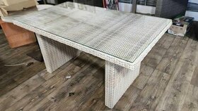 Stôl ratanový 80x140