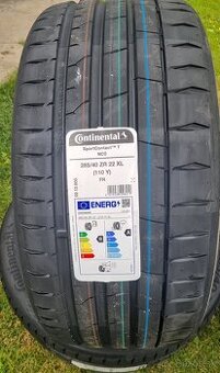 Prodám nové pneu Conti 285/40 ZR22