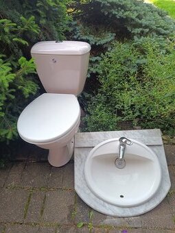 Wc a umývadlo