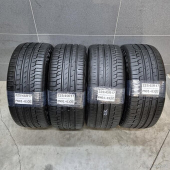 Letné pneumatiky 225/45 R17 CONTINENTAL DOT0222