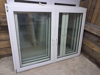 Predám plastove okna 170 x 130 cm