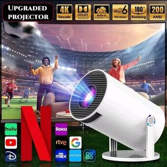 Android FullHD LED prenosný projektor