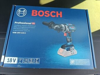 Bosch GSB 18V-110 C a Aku vŕtacie kladivo Bosch Professional