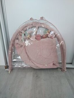 Hracia deka s hrazdičkou Kvety a motýle Little Dutch