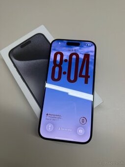 Predám Iphone 15 Pro 128GB Top Stav
