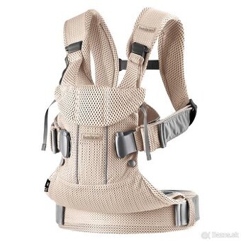 BABYBJORN ONE AIR Ergonomický nosič Pearly Pink 3D Mesh