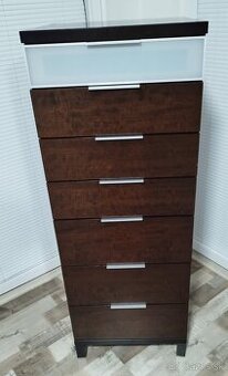 Komoda masivna, 40x45x130 cm