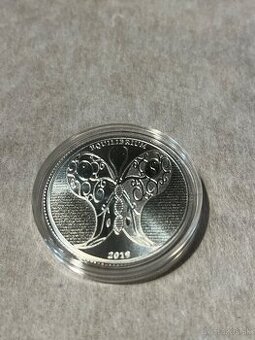 STRIEBORNÁ MINCA 1 OZ EQUILIBRIUM 2019