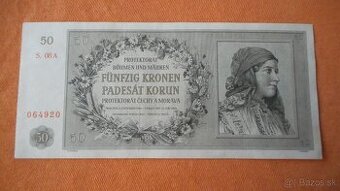 Bankovky ČSR - 50