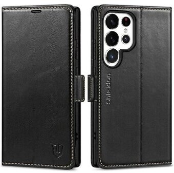 Prodám kožené, nové pouzdro pro Samsung Galaxy S24 Ultra.