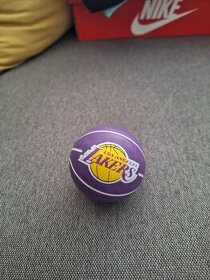 Basketbalová lopta NBA Dribbler Los Angeles Lakers Mini - 1