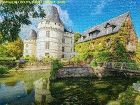 Puzzle 1000 dielikové Zámok vo Francúzsku