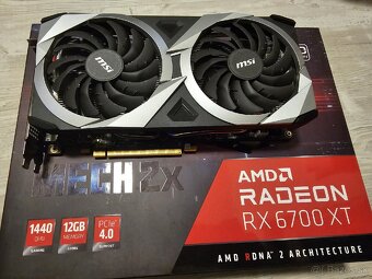 MSI Mech 2X RX 6700 XT 12gb