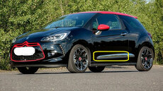 Predám lištu dverí Citroen DS3 3dverová verzia