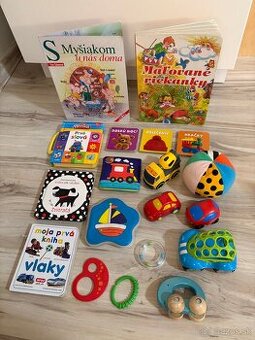 Balíček hračiek a knižiek pre najmenších 2