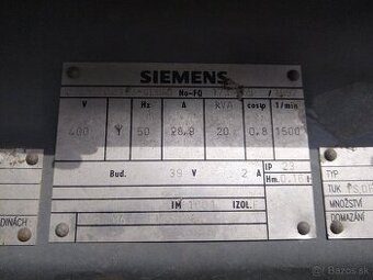 Generátor Siemens