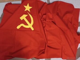 Bavlnená sovietska vlajka replika