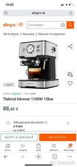 Pakovy kavovar