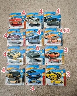 Autíčka Hotwheels nové