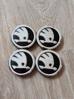 Stredové krytky kolies Škoda 56mm