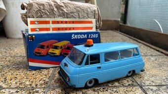 Škoda 1203 SPOJE KDN stará hračka - 1
